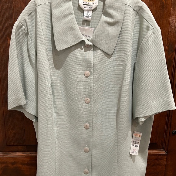 Talbots silk blouse - NWT - Picture 1 of 4